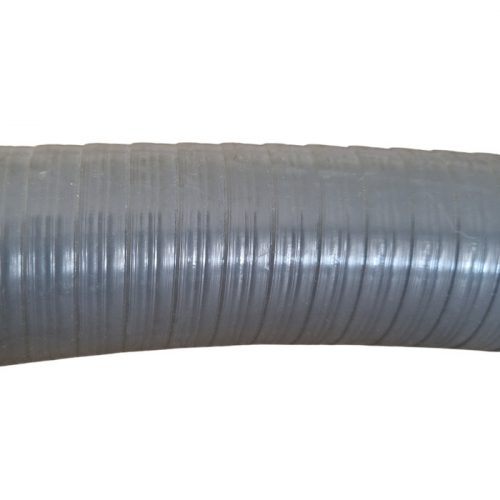 D110mm Šedá PVC flexibilní hadice